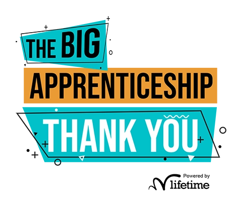 The Big Apprenticeship Thank You